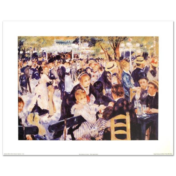 "Bal du Moulin de la Galette" Fine Art Print by Renoir (1841-1919), Created with EncreLuxe Printing 