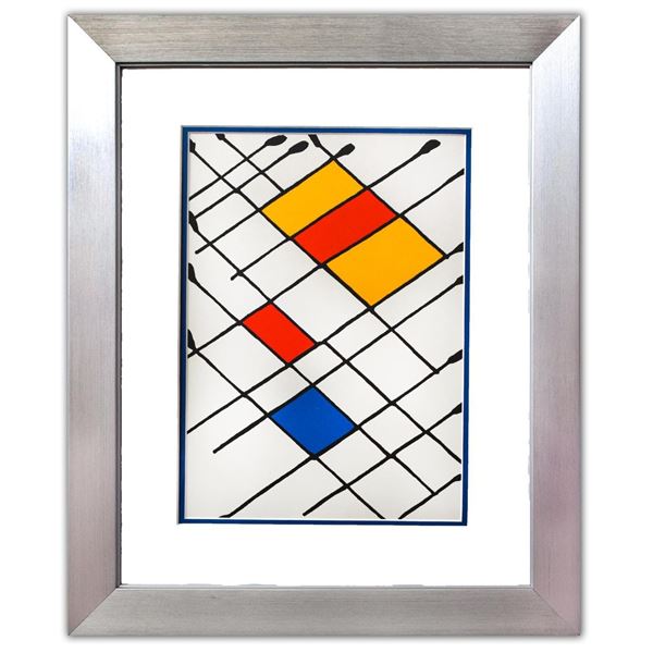 Alexander Calder- Lithograph "DLM156 - Damier"