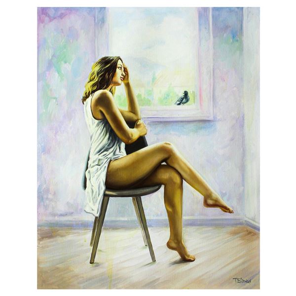 Taras Sidan- Original Oil on Canvas "Raffaella"