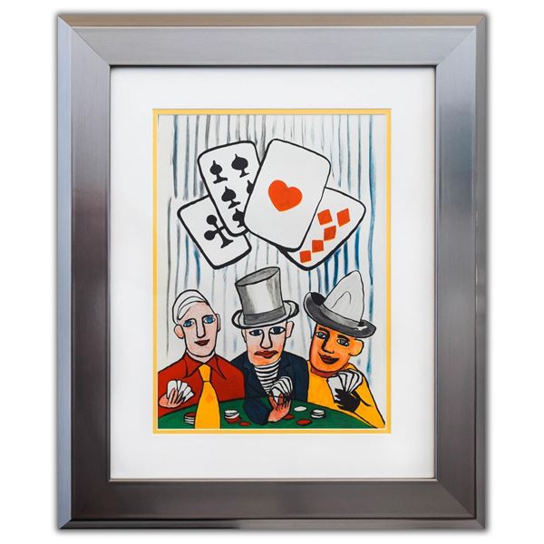 Alexander Calder- Lithograph "DLM212 - Joueurs de cartes I"