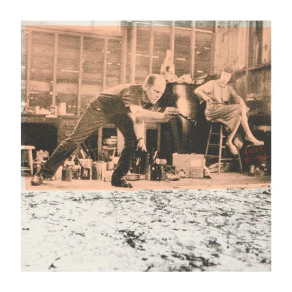 Ringo Daniel Funes (Protege of Andy Warhol's Apprentice, Steve Kaufman), "Jackson Pollock at Work" O