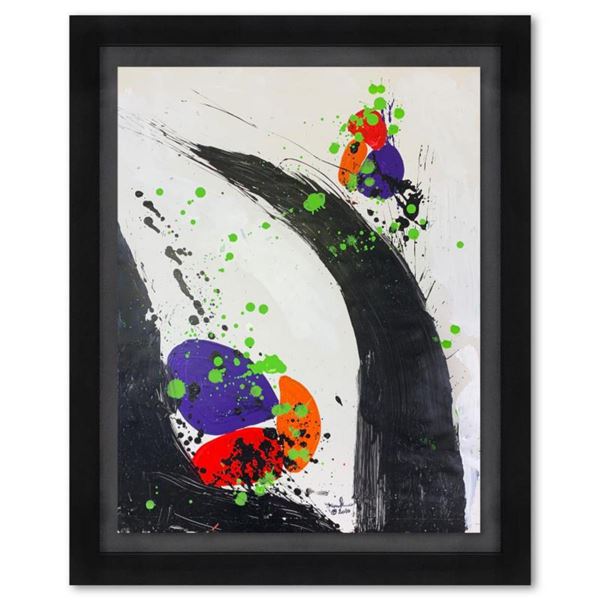 Jenik Cook, Framed Original Acrylic Painting, Hand Signed, Letter of Authenticity.