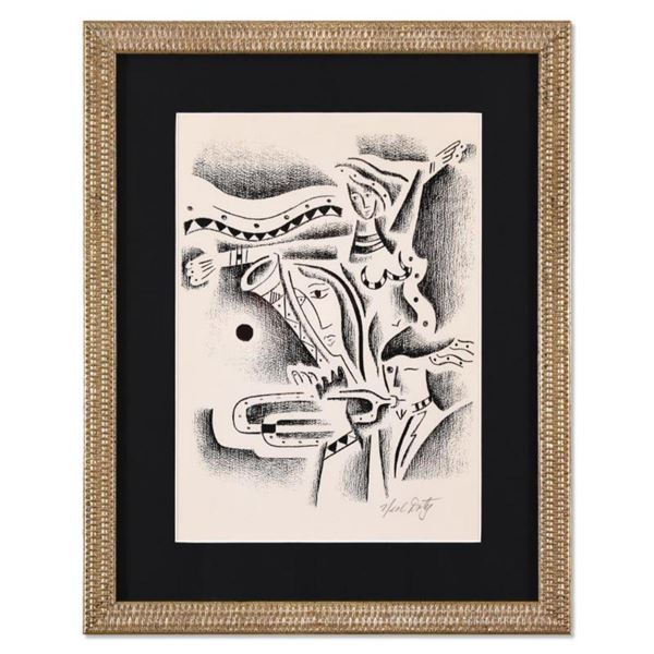 Neal Doty (1941-2016), Framed Hand Signed Print with Letter of Authenticity.