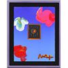 Image 2 : Peter Max- Original Mixed Media "Heart Suite III"