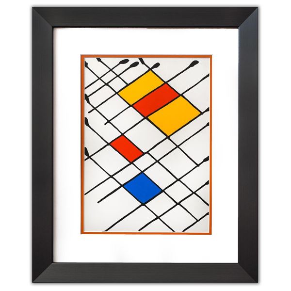 Alexander Calder- Lithograph "DLM156 - Damier"
