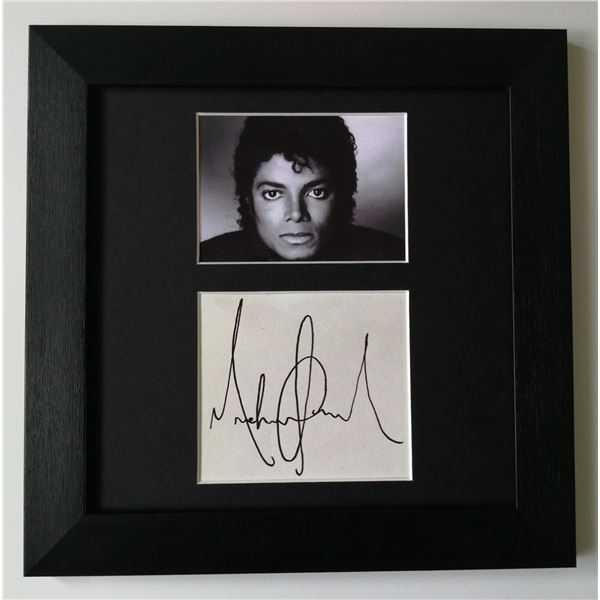 Michael Jackson autograph (19582009).