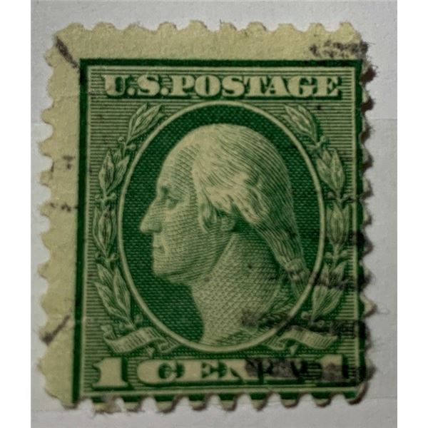 US Postage Stamp washington 1 Cent