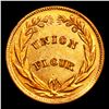 Image 3 : ***Auction Highlight*** (1863) Union Flour F-NY-DIO-H-13a R4 Civil War Token 1c Graded ms63+ rd By S