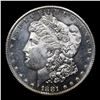 Image 2 : ***Auction Highlight*** 1881-s Morgan Dollar $1 Graded ms64+ dmpl By SEGS (fc)