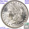 Image 6 : *HIGHLIGHT OF THE AUCTION* 1890-o TOP POP Morgan Dollar $1 Graded ms66+ By SEGS (fc)