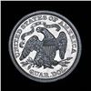 Image 7 : Proof ***Auction Highlight*** 1869 Seated Liberty Quarter 25c Graded pr64 cam By SEGS (fc)