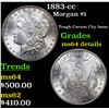 Image 1 : 1883-cc Morgan Dollar $1 Graded ms64 details By SEGS