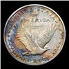 Image 3 : 1917-s Ty I Rainbow Toned Standing Liberty Quarter 25c Grades Select AU