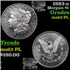 Image 1 : 1883-o Morgan Dollar $1 Grades Select Unc PL