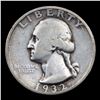 Image 2 : 1932-s Washington Quarter 25c Grades f+