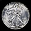 Image 2 : 1943-p Walking Liberty Half Dollar 50c Grades GEM Unc
