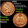 Image 1 : 1906 Indian Cent 1c Grades Select Unc BN