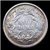 Image 3 : 1870-p Seated Liberty Half Dime 1/2 10c Grades Select AU