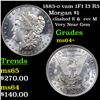 Image 1 : 1883-o vam 1F1 I3 R5 Morgan Dollar $1 Grades Choice+ Unc