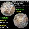 Image 1 : 1883-cc vam 5c I3 R5 Morgan Dollar $1 Grades Choice+ Unc