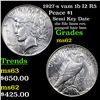 Image 1 : 1927-s vam 1b I2 R5 Peace Dollar $1 Grades Select Unc