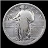 Image 2 : 1917-p Ty II Standing Liberty Quarter 25c Grades vg, very good