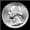 Image 2 : 1939-p Washington Quarter 25c Grades Choice AU/BU Slider