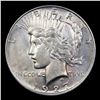 Image 2 : 1927-d Peace Dollar $1 Grades Choice AU/BU Slider