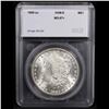 Image 4 : *HIGHLIGHT OF NIGHT* 1880-cc Vam 8 NEAR TOP POP Morgan Dollar $1 Graded ms67+ By SEGS (fc)
