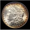 Image 2 : *HIGHLIGHT OF NIGHT* 1882-o NEAR TOP POP Morgan Dollar $1 Graded ms67+ BY SEGS (fc)