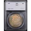 Image 4 : *HIGHLIGHT OF ENTIRE AUCTION* 1885-p Morgan Dollar $1 Graded ms67 dmpl By SEGS (fc)
