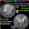 Image 1 : ***Auction Highlight*** 1878-p 7tf Vam 82 I3 R4 Morgan Dollar $1 Graded Choice Unc DMPL By USCG (fc)