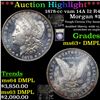 Image 1 : ***Auction Highlight*** 1878-cc vam 14A I2 R4 Morgan Dollar $1 Graded Select Unc+ DMPL By USCG (fc)