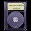 Image 4 : ***Auction Highlight*** 1841-p Seated Liberty Half Dime 1/2 10c Graded Choice Unc By USCG (fc)