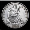 Image 2 : ***Auction Highlight*** 1858-p Seated Half Dollar 50c Graded Select Unc By USCG (fc)