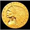 Image 2 : ***Auction Highlight*** 1910-p Gold Indian Quarter Eagle $2 1/2 Graded Select Unc By USCG (fc)