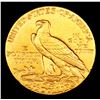 Image 3 : ***Auction Highlight*** 1910-p Gold Indian Quarter Eagle $2 1/2 Graded Select Unc By USCG (fc)