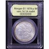 Image 4 : ***Auction Highlight*** 1878-p 8tf vam 14.1A R5 Morgan Dollar $1 Graded Choice Unc By USCG (fc)