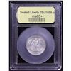Image 4 : ***Auction Highlight*** 1858-p Seated Liberty Quarter 25c Graded Select+ Unc By USCG (fc)