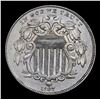 Image 2 : ***Auction Highlight*** 1867 Rays Shield Nickel 5c Graded Select Unc By USCG (fc)