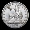 Image 2 : ***Auction Highlight*** 1876-p Trade Dollar $1 Graded Choice Unc By USCG (fc)