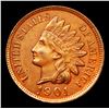 Image 2 : 1901 Indian Cent 1c Grades Choice Unc BN