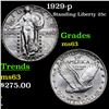 Image 1 : 1929-p Standing Liberty Quarter 25c Grades Select Unc
