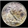 Image 3 : 1945-p Walking Liberty Half Dollar 50c Grades Choice+ Unc