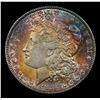 Image 2 : 1883-p Rainbow Toned vam 16 I2 R5 Morgan Dollar $1 Grades Choice Unc