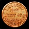 Image 3 : 1863 IOU 1 Cent F-NY-630-AT-4a R4 Civil War Token 1c Grades Choice AU/BU Slider