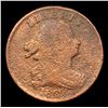Image 2 : 1808 C-3 Draped Bust Half Cent 1/2c Grades vg details