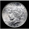 Image 2 : 1922-s Peace Dollar $1 Grades Select+ Unc