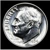 Image 2 : Proof 1954 Roosevelt Dime 10c Grades GEM+ Proof