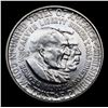 Image 2 : 1952-d Wash/Car Old Commem Half Dollar 50c Grades Select+ Unc